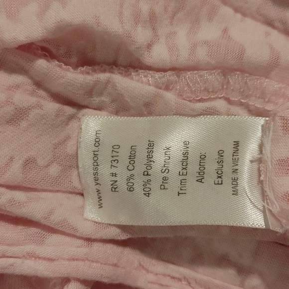 Yesterdays Sportswear Pink Lightweight Hoodie Long Sleeve Top Kona Hawaii XL EUC - Picture 11 of 12